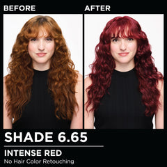 Garnier Olia oil delivery system illustration showing 60% oils in action for deep color