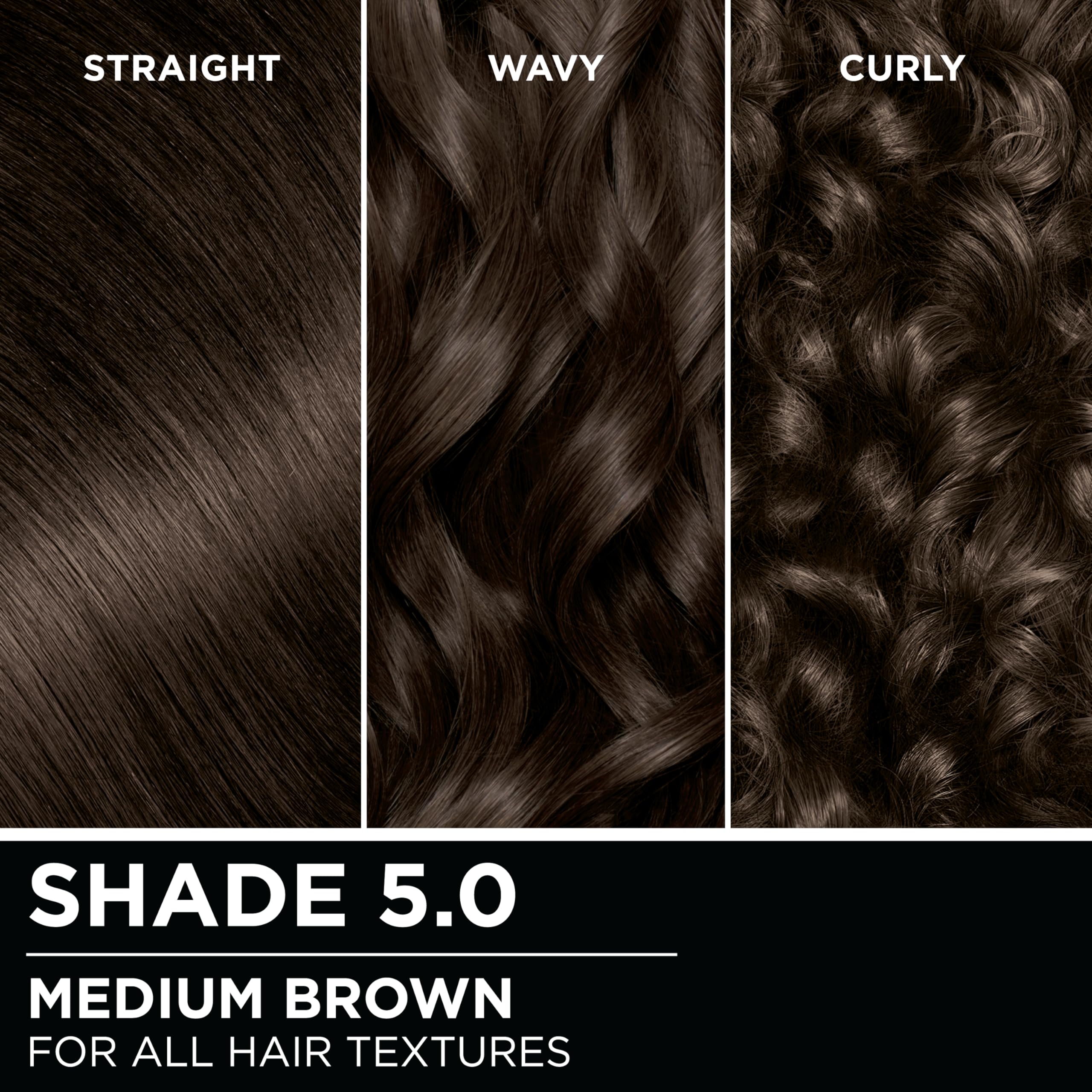 Garnier Olia root application ensuring even color uptake.