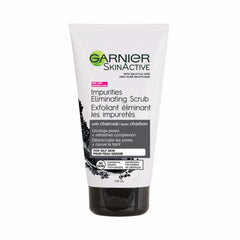 Garnier SkinActive Charcoal Scrub: botella con limpieza profunda de poros