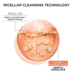 Garnier SkinActive desmaquillante micelar para rostro sin frotar.