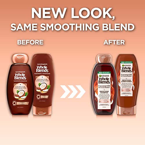 Garnier Whole Blends Acondicionador Manteca de Cacao: cabello más suave