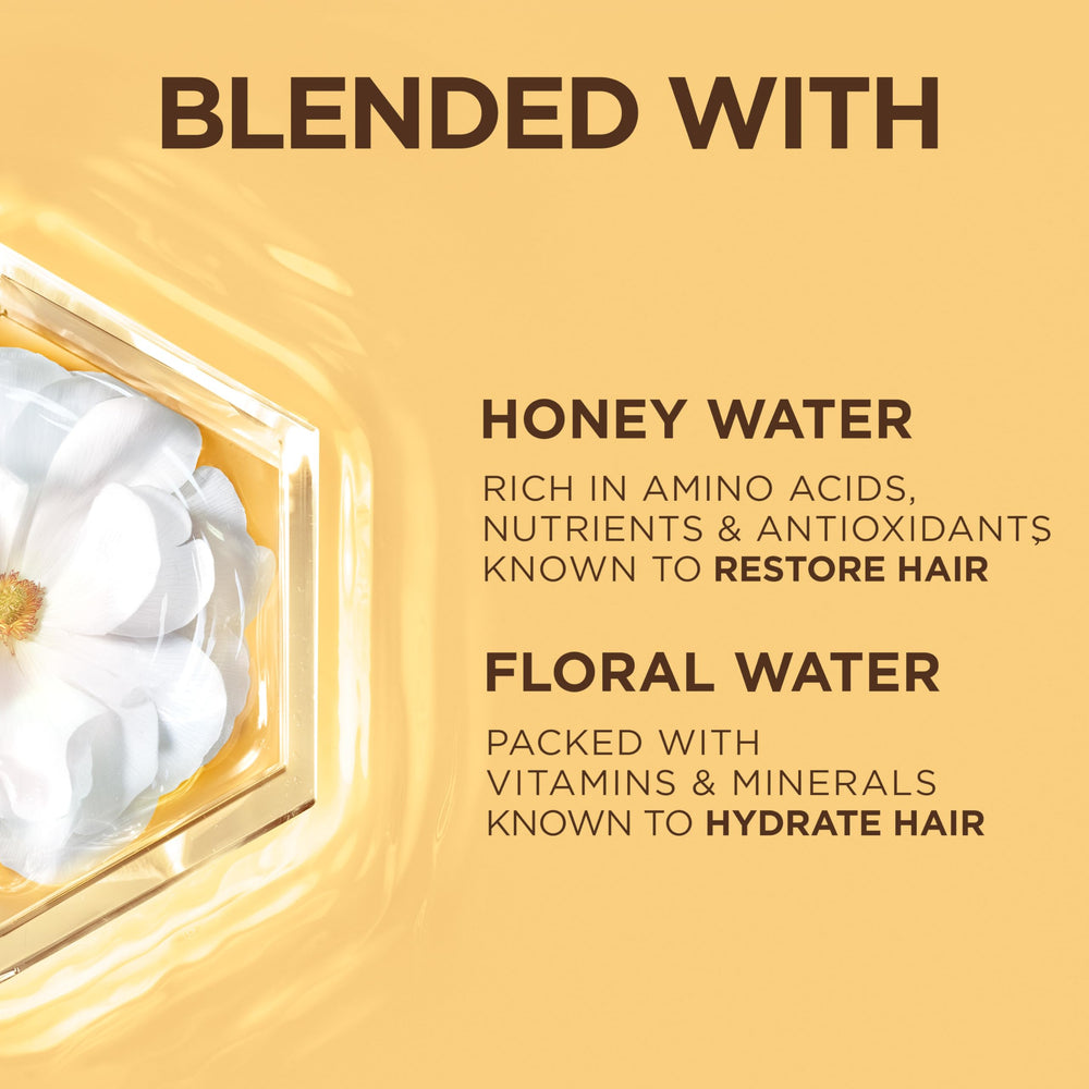 Garnier Whole Blends miel-nectar-agua-floral base de la fórmula