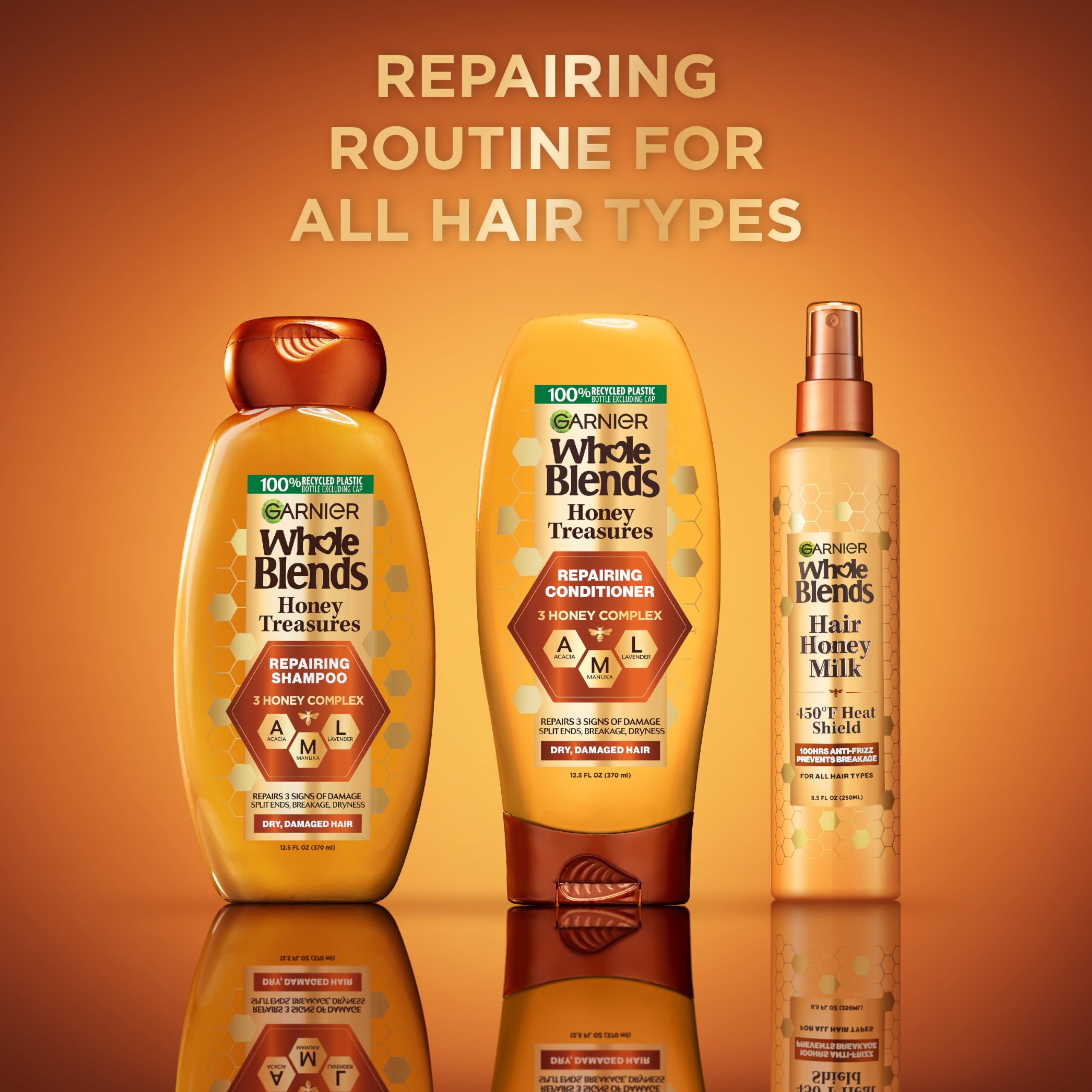 Uso diario Garnier Whole Blends para todo tipo de cabello suave