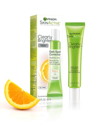 Garnier SkinActive Clearly Brighter application scene shows easy daily use.