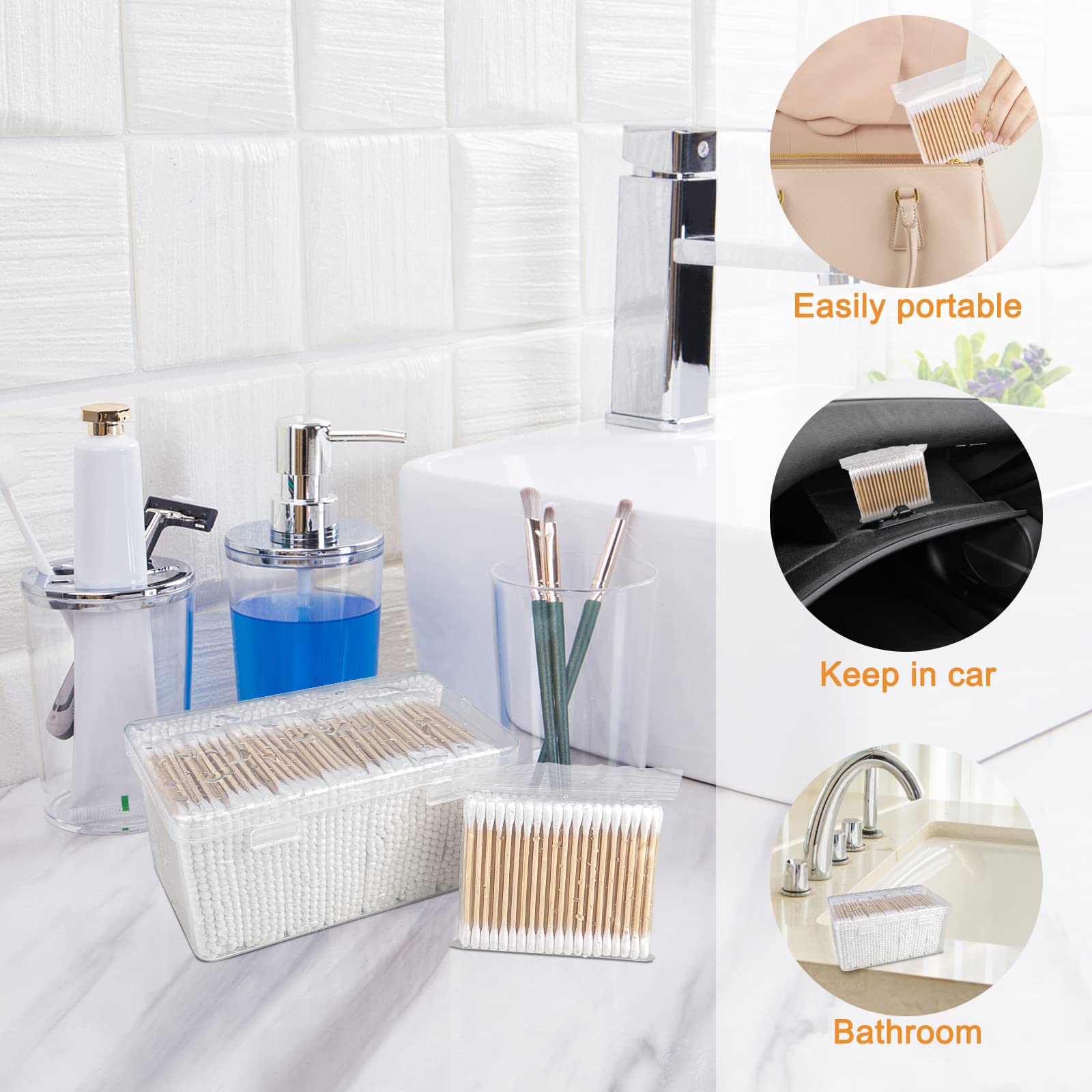 Garrelett soft-tip image conveys gentle touch for makeup work.