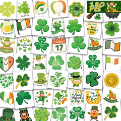 Garsellen St. Patrick's Day tattoos pack for quick festive face art.