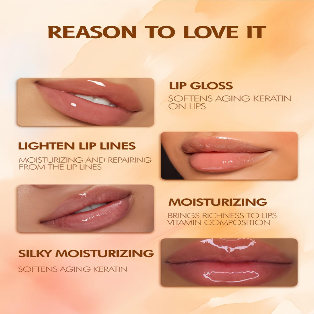 Gartiage glossy finish swatch highlights a natural, vibrant look.