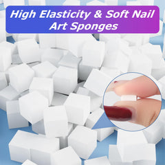 GASRONS ultra-soft, high-density sponges protect nails and cuticles during design