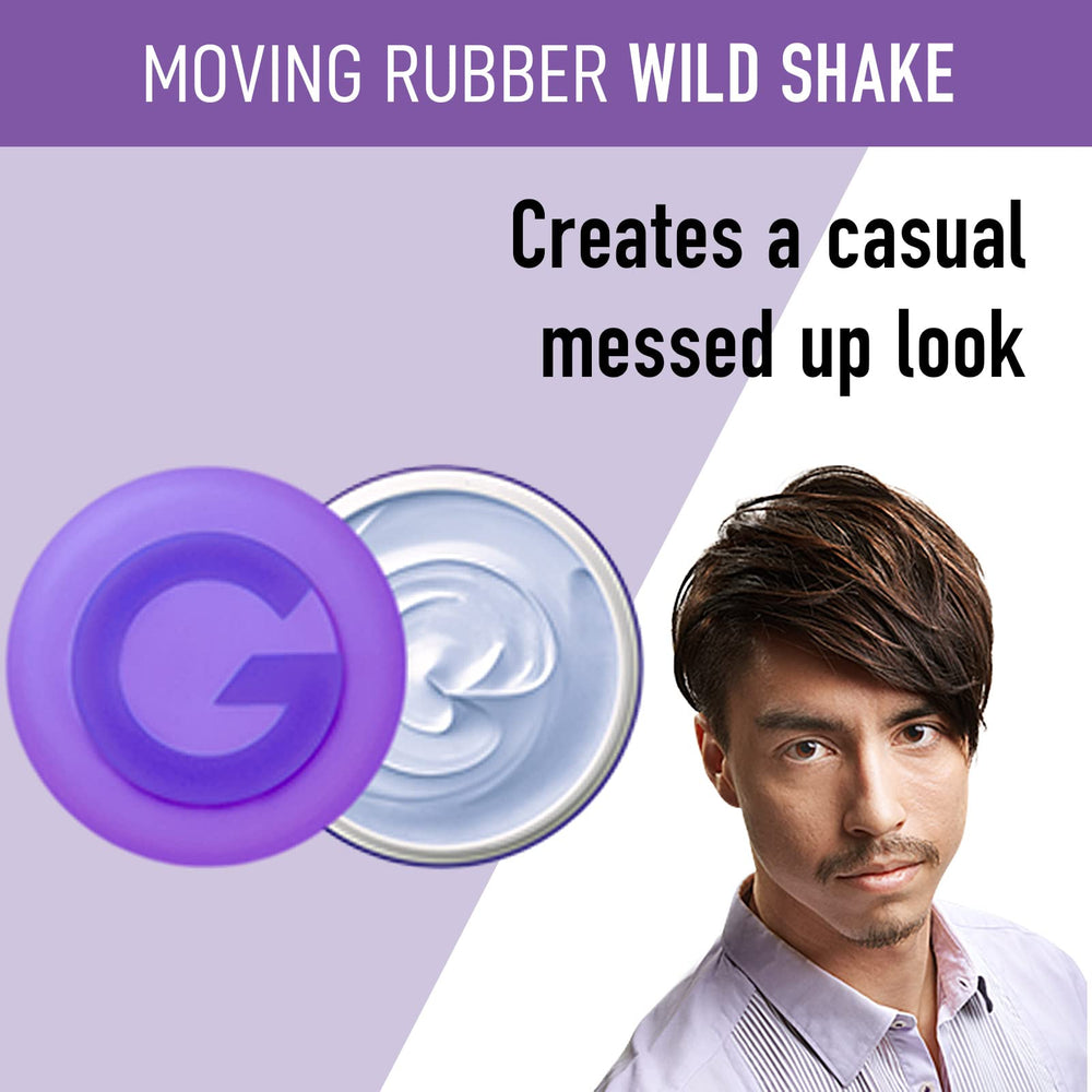 Gatsby Moving Rubber Wild Shake 3D look highlights dynamic volume