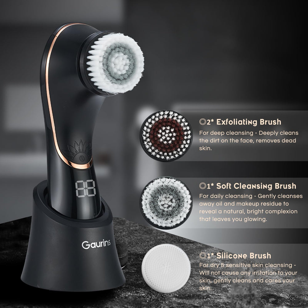 Gaurins soft cleansing head ready for everyday gentle cleansing