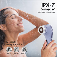 Gaurins soft cleansing head ideal for sensitive skin and gentle cleansing