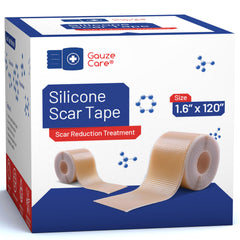 Gauze Care: tira cicatriz silicona para uso diario y resultados suaves.