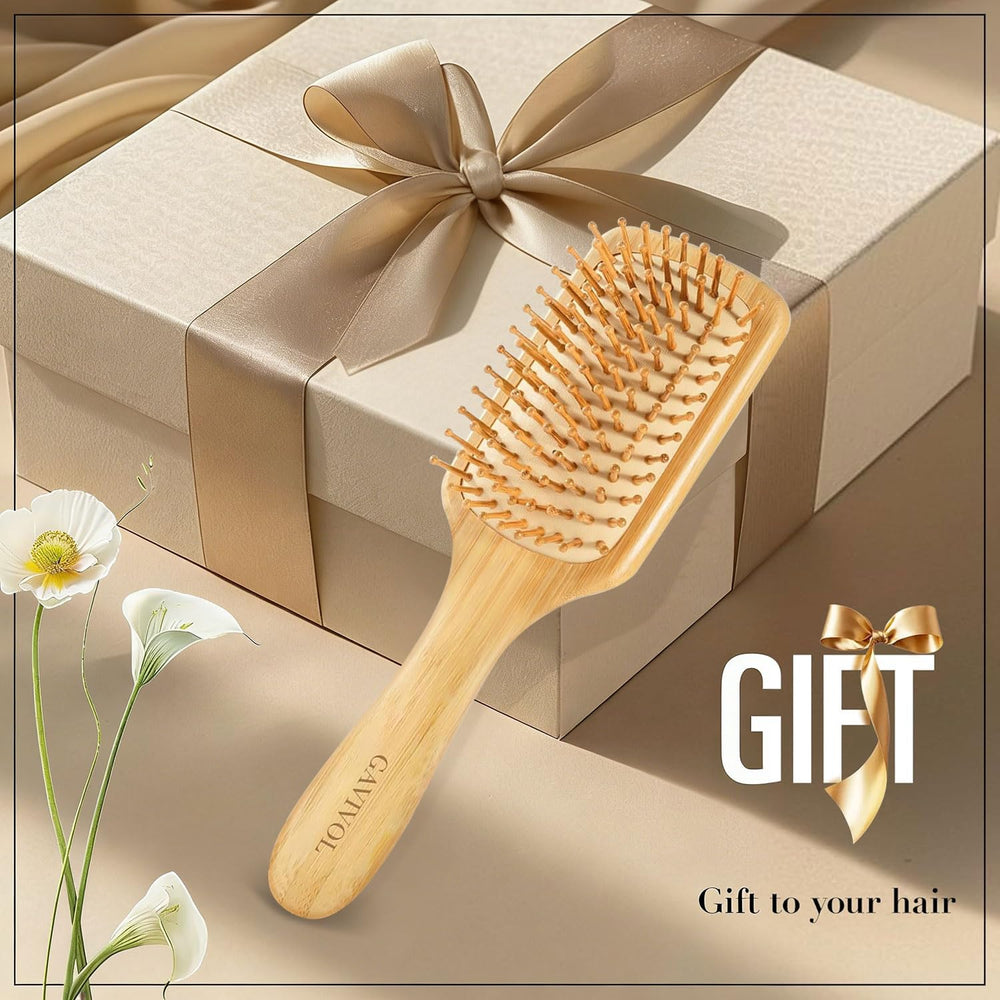 GAVIVOL travel-size brush fits easily in bags