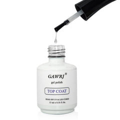 GAWRJ capa superior ultrabrillante en el envase para uñas