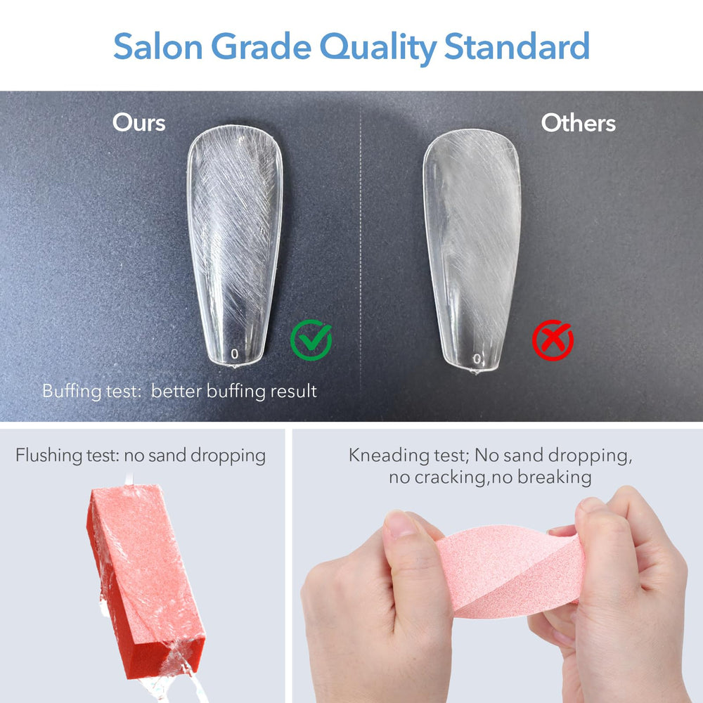 Buffer block suitable for acrylic and gel nails by GAZEPLUS