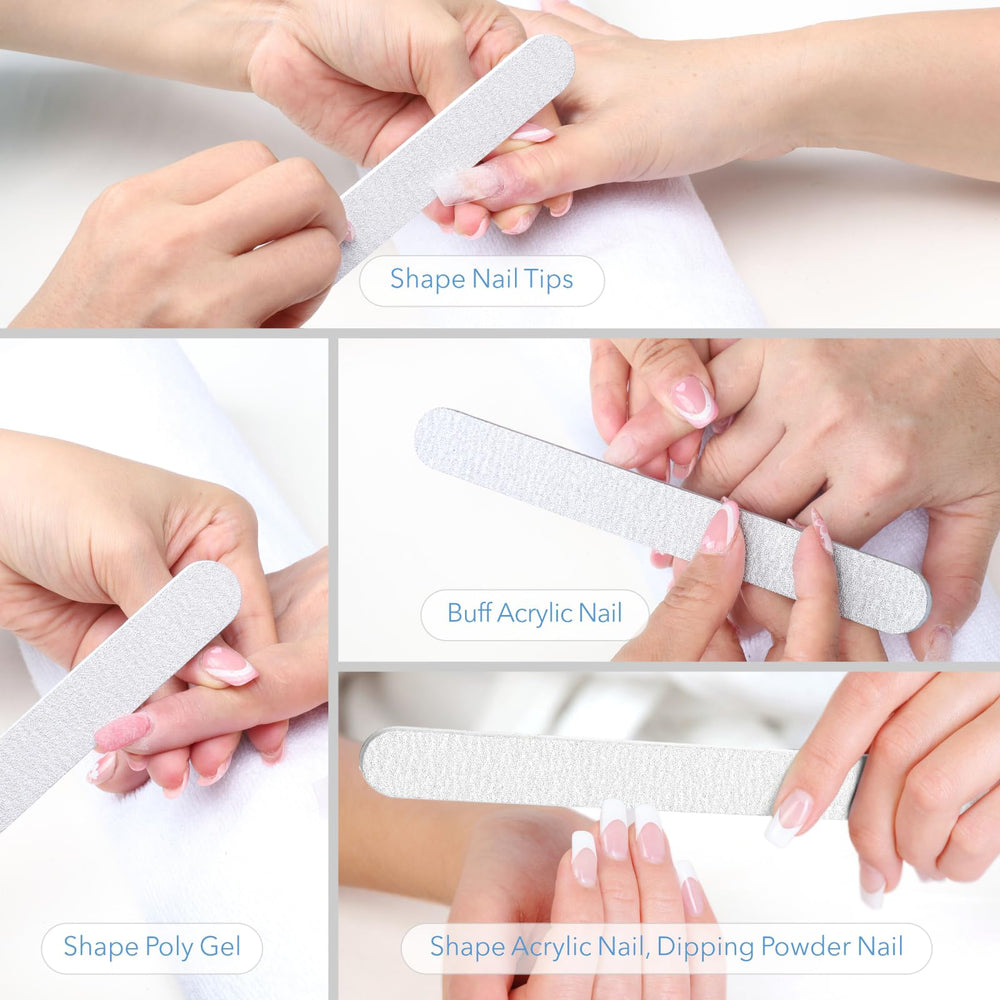 GAZEPLUS files with soft cushion reduce nail irritation