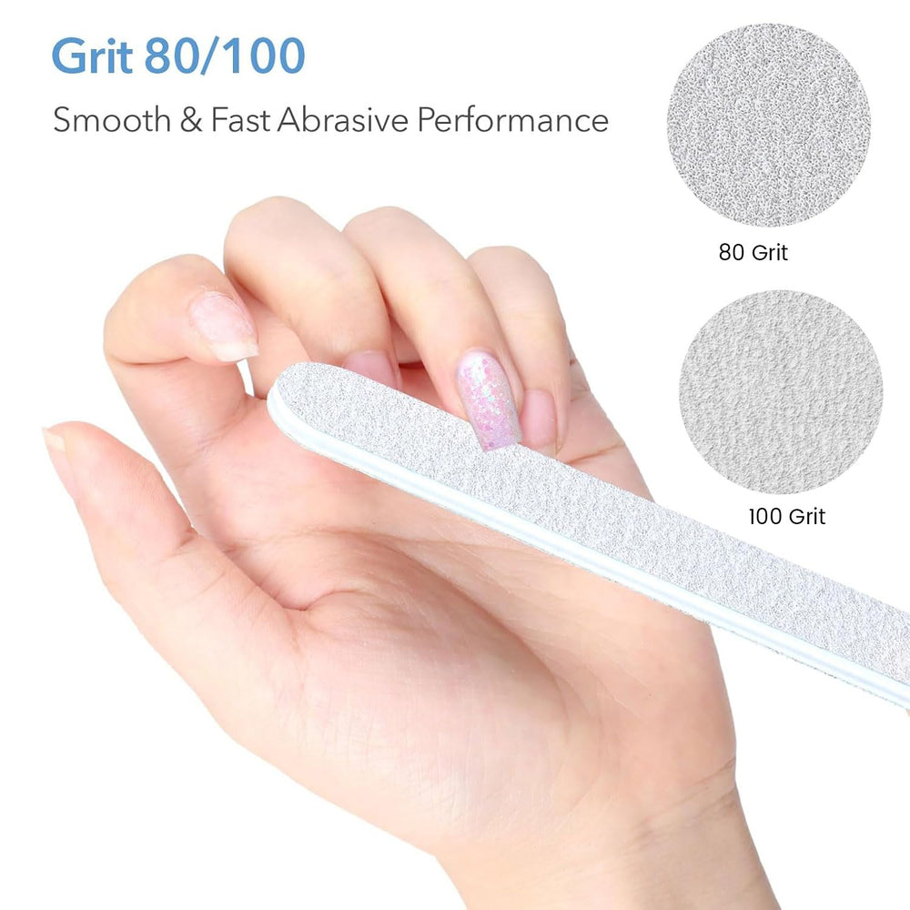 GAZEPLUS washable zebra file for repeated use and easy cleanup after manicures.