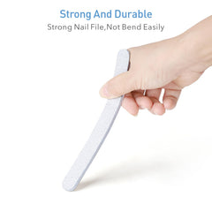 GAZEPLUS premium white corundum core delivers precision filing and smooth edges.