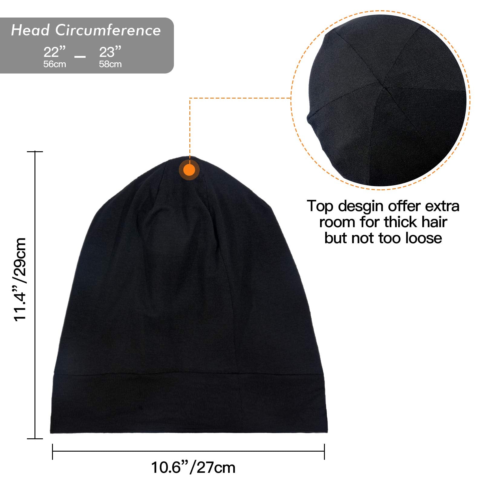 GB Selected Silk Satin Lined Bonnet satin interior minimizes friction.