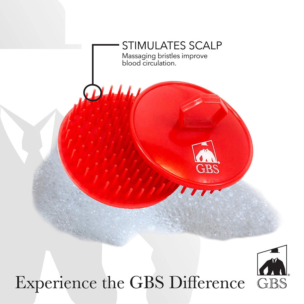 G.B.S easy-grip brush for quick detangling and styling.