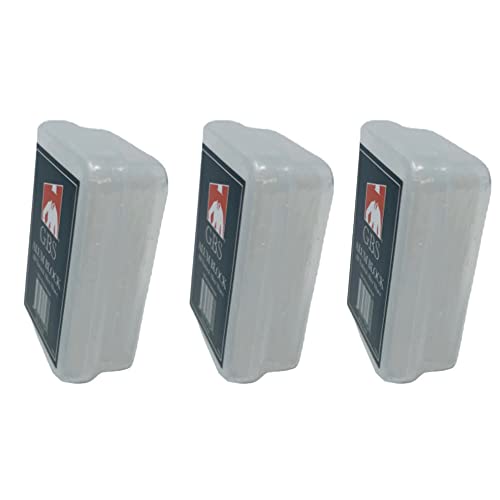 GBS Gents Alum Block in plastic case closed for secure storage.