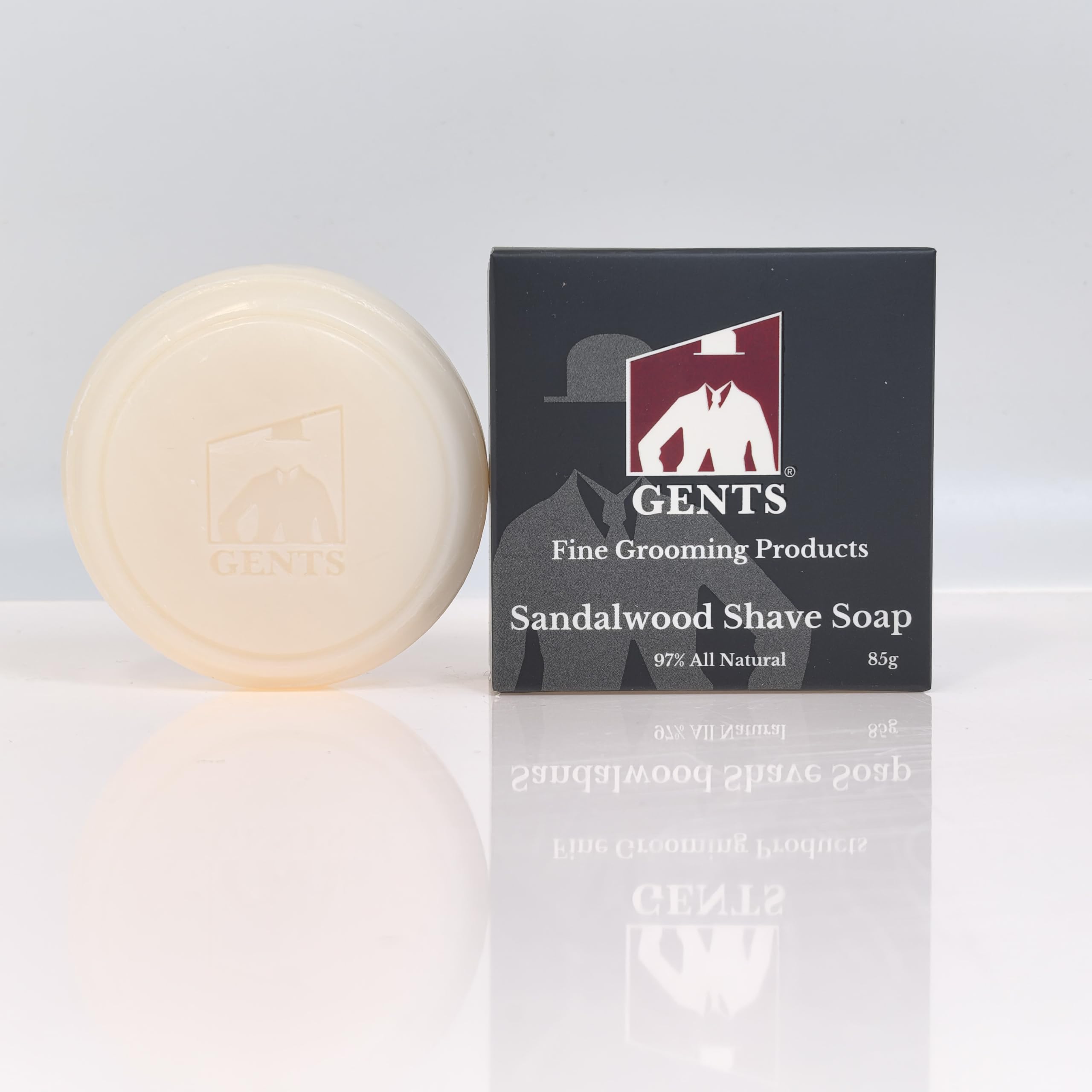 Morning shave setup with G.B.S GENTS sandalwood soap