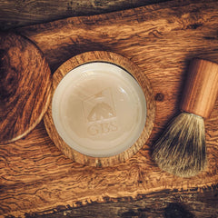 Travel-friendly 3oz soap bar from G.B.S GENTS for on-the-go shaving