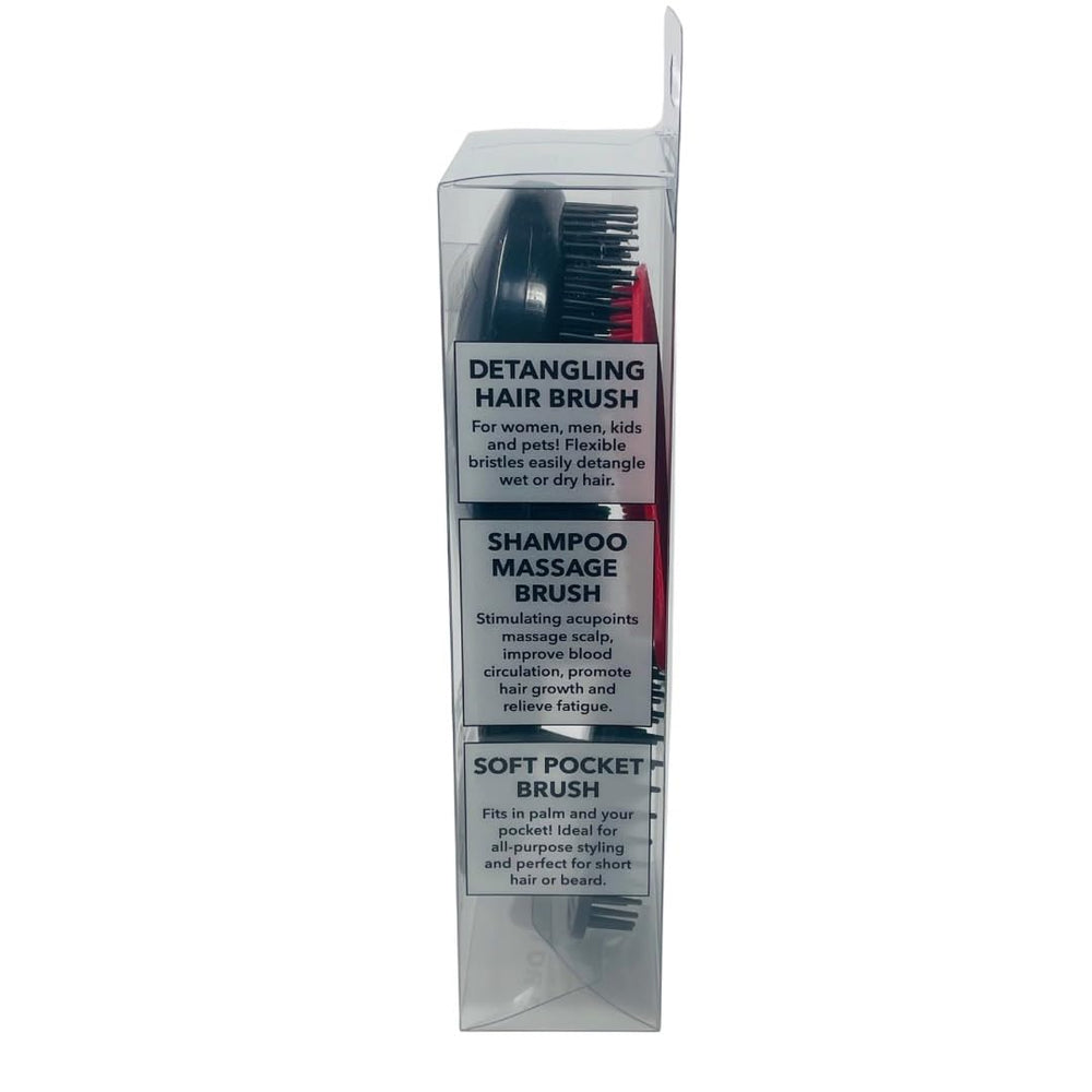 GBS Wave Detangling Brush kid friendly design for family use