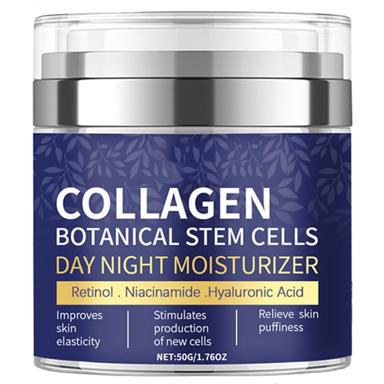 gcdat collagen face moisturizer with airless pump bottle for mess-free daily hydration