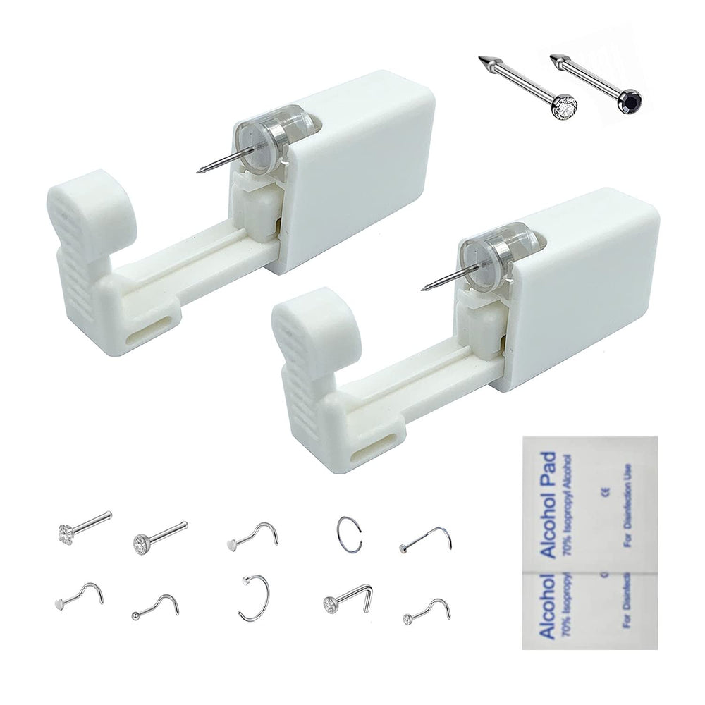 Kit de perforación nasal GCHSSS desechable y fácil de usar para casa.