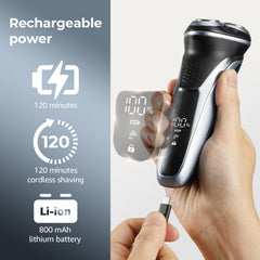 GDKLXL IPX7 waterproof view for shower-ready shaving