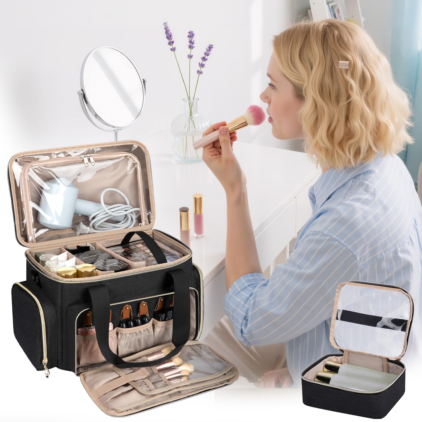 GDNasist bag luggage strap eases travel on a suitcase