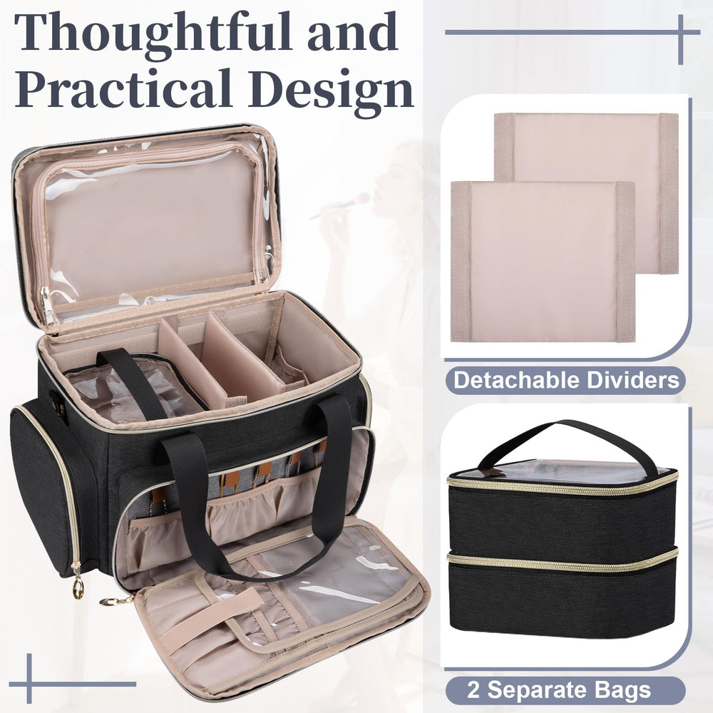 GDNasist bag durable nylon shell withstands travel wear