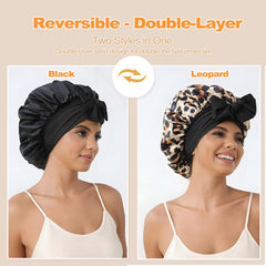 GDTOGRT bonete doble capa protege y reduce frizz, ideal para rizos