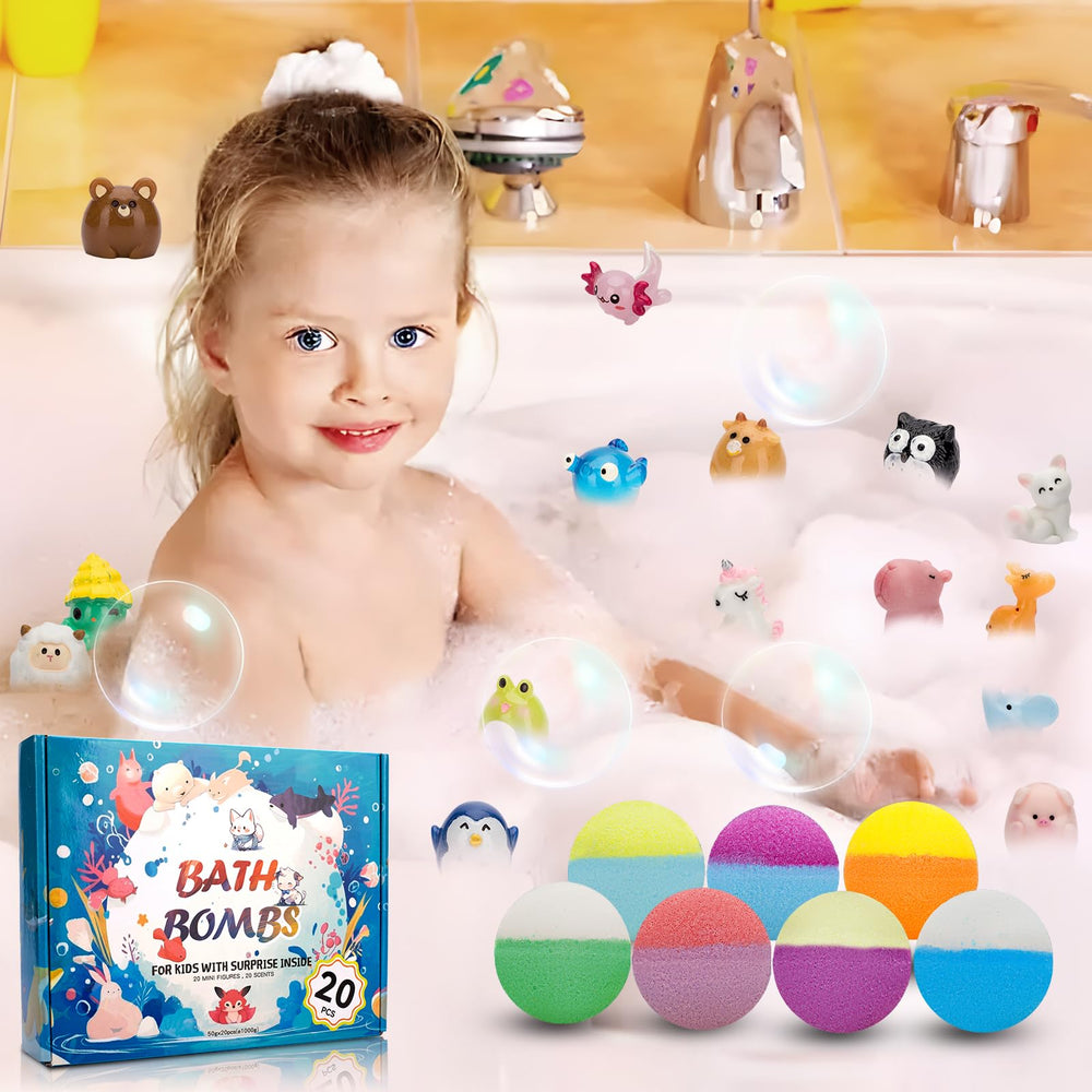 GDXINYES kids bath set features colorful packaging ideal for Easter baskets.