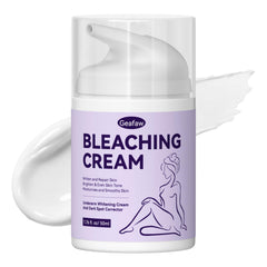 Geafaw crema aclaradora para bikini, tono de piel más uniforme y suave.