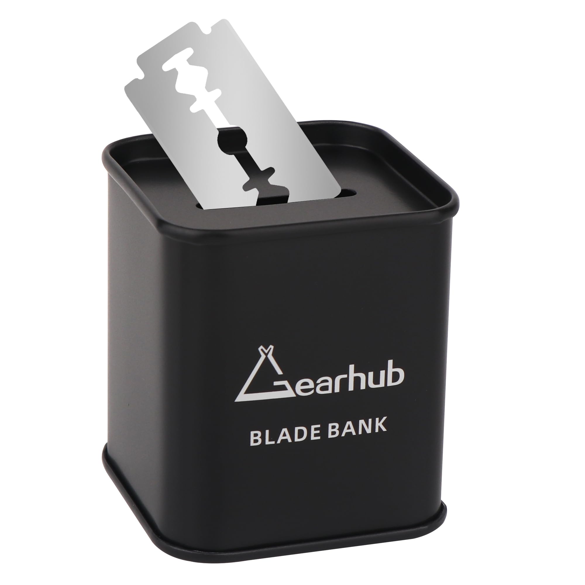 Gearhub Blade Bank sealed design shown for safe blade storage in busy shops.