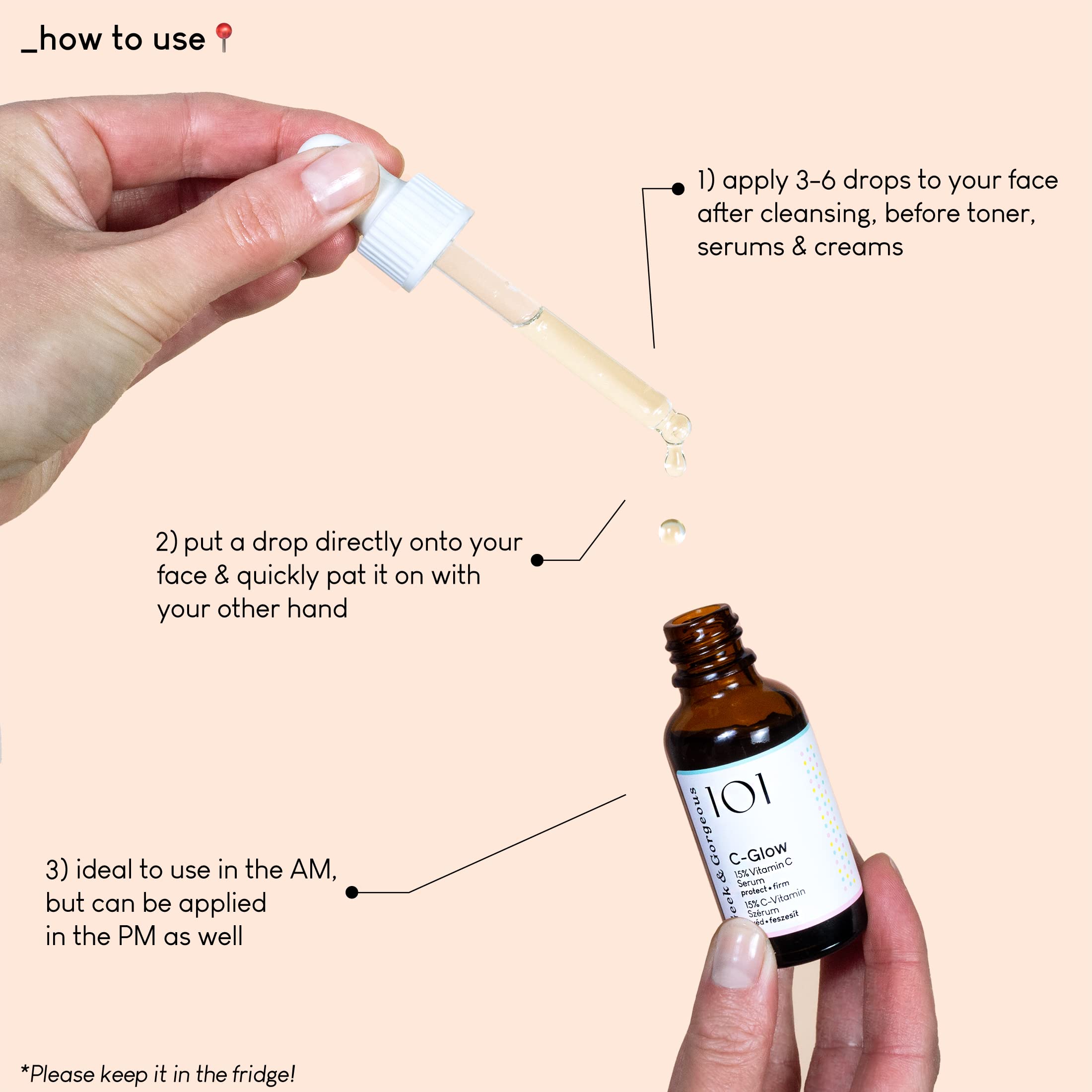 Geek & Gorgeous C-Glow: libre de fragancia y apto para embarazo