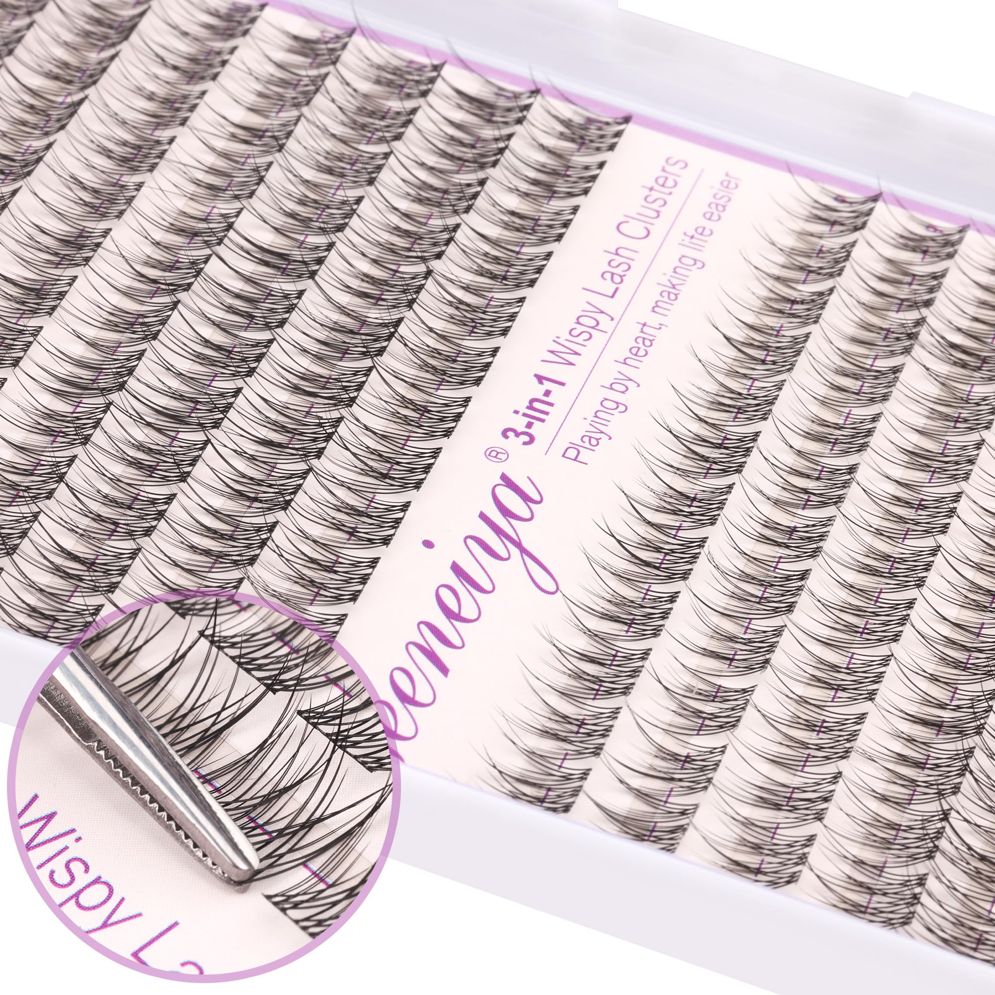 Geeneiya At-home salon-look lashes deliver salon-like results with easy application.