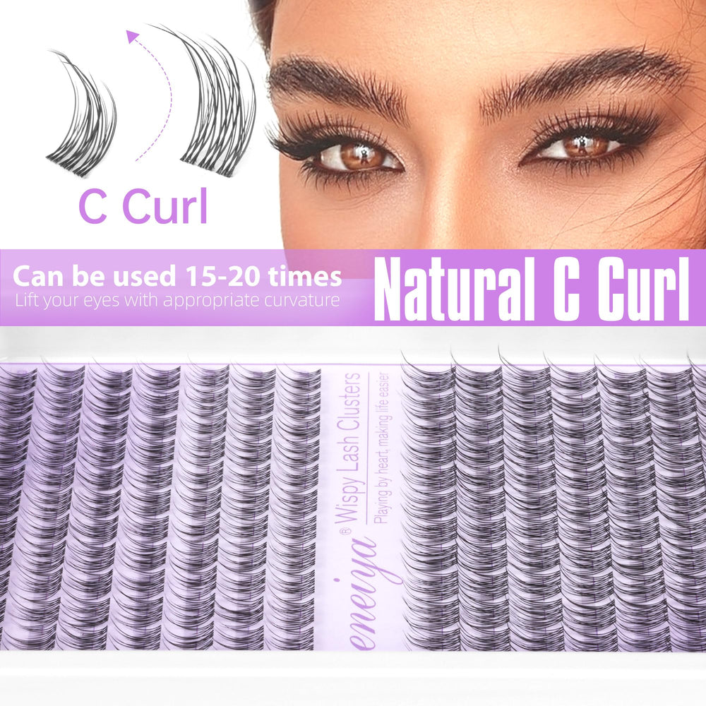 Geeneiya beginner-friendly clusters simplify DIY lash applications