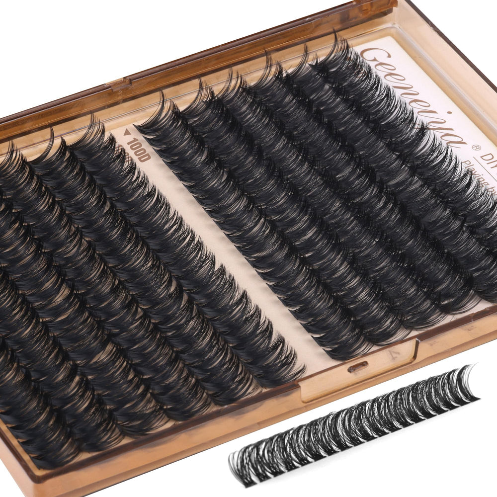 Geeneiya Custom Lash Map enables versatile layering and styling with clusters.