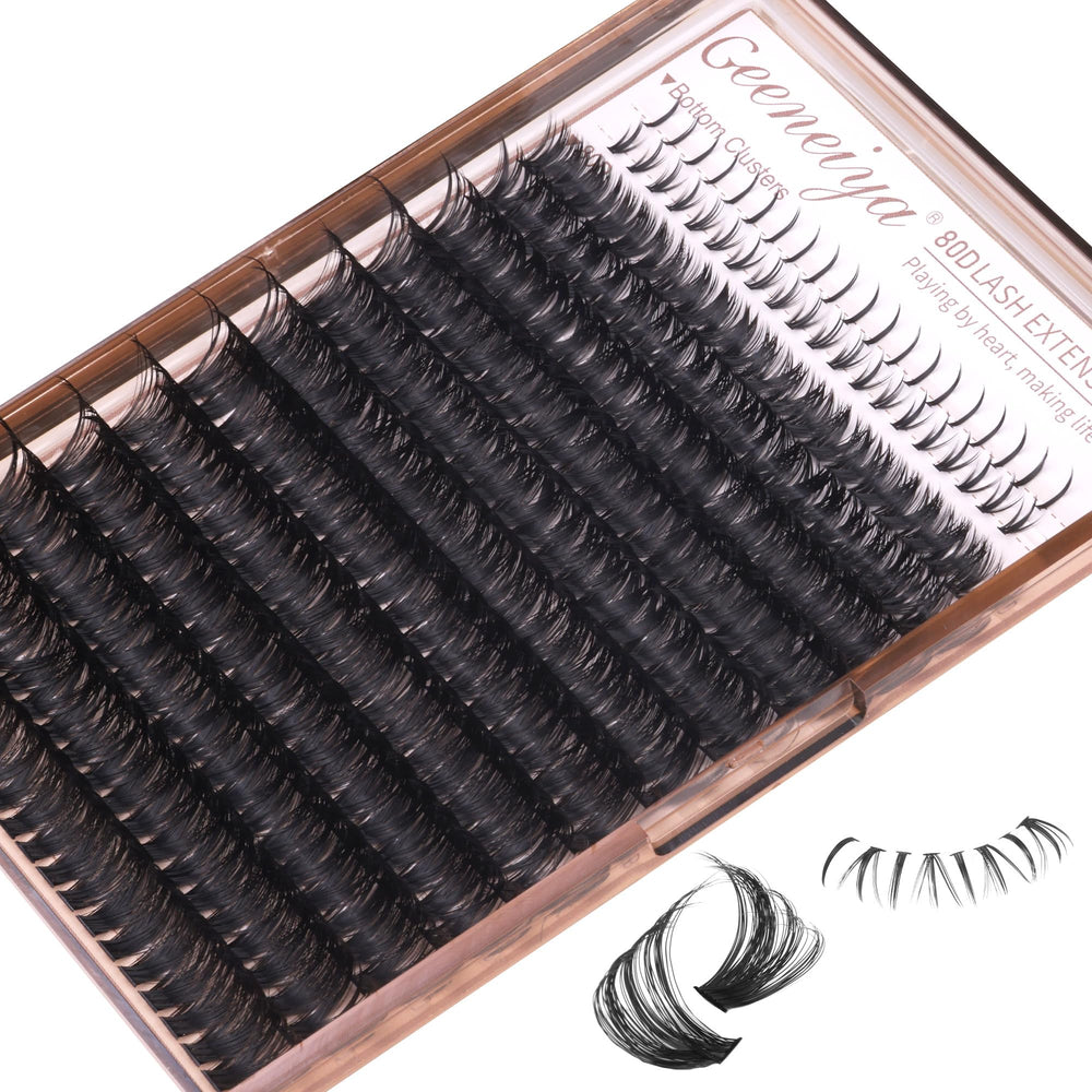 Geeneiya DIY lash styles varieties for personalized looks.