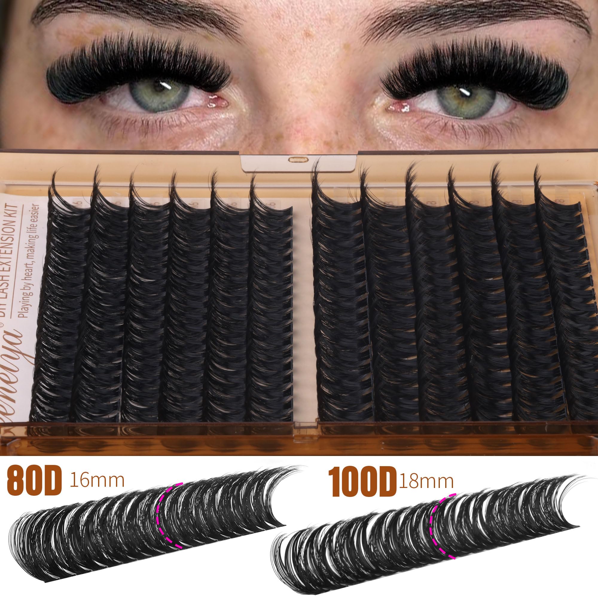 Geeneiya DIY tweezers aid precise placement and blending