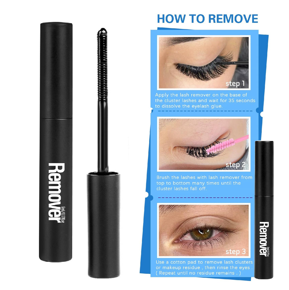 Geeneiya lash bond and seal glue close-up for secure hold