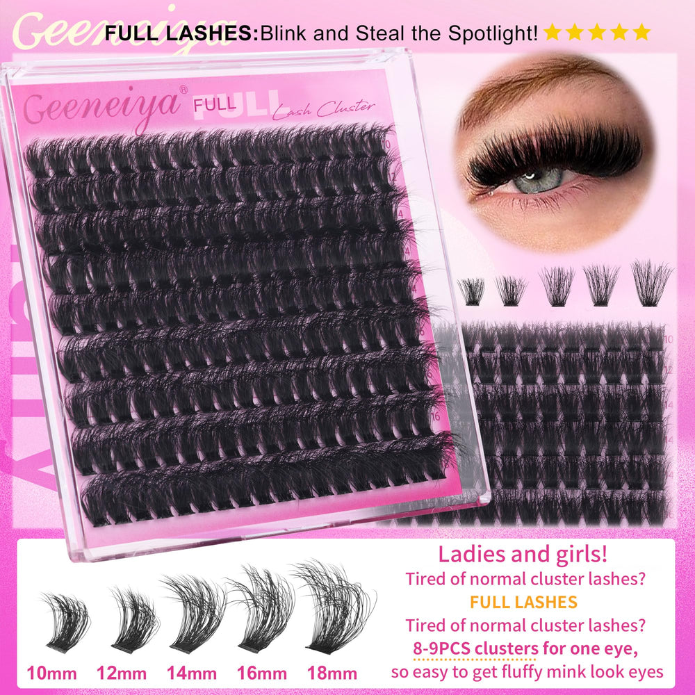 Geeneiya lash brush keeps extension lashes tidy and aligned