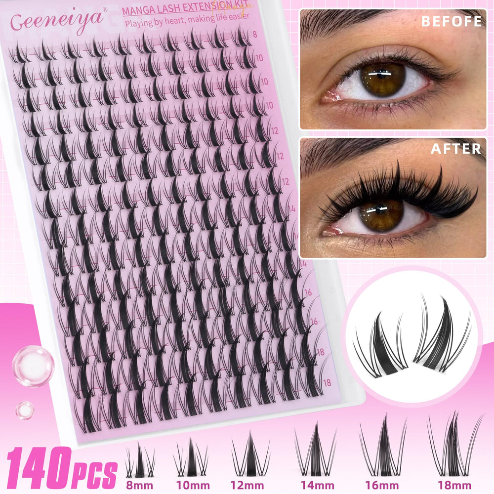 Geeneiya lash remover for quick, gentle cluster removal