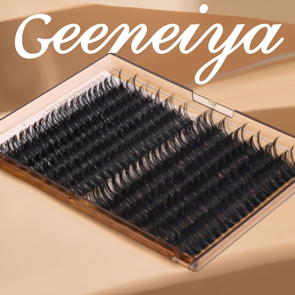 Geeneiya lash map layering supports balanced volume across eyes
