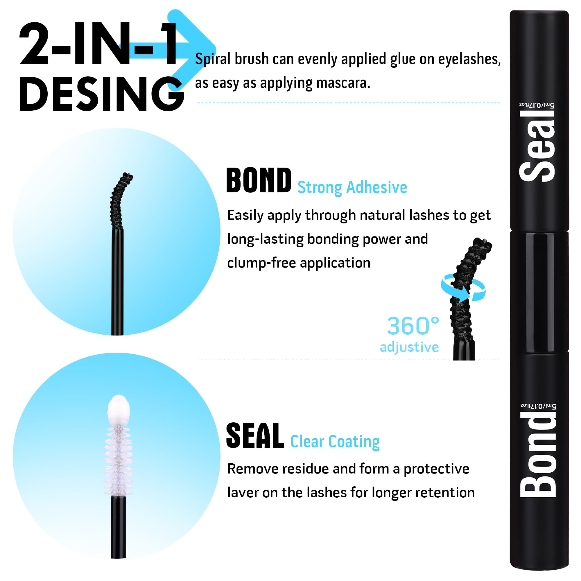 Geeneiya lash tweezers tool for precise placement during DIY application