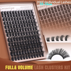 Geeneiya premium lash tweezers provide precise placement for beginners.