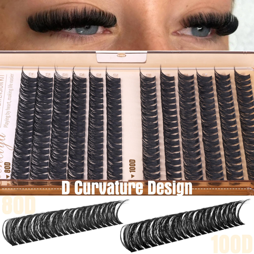 Geeneiya soft full finish lash look showcases subtle enhancement for daily wear.